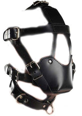 Head Harness & Muzzle Heavy - - Bondage Gags and Bits